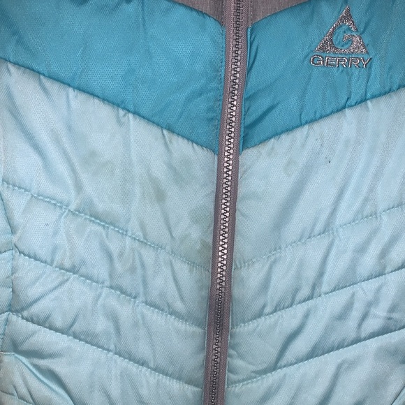 Gerry Girls 10/12 Blue Winter Puffer Jacket - Picture 7 of 11